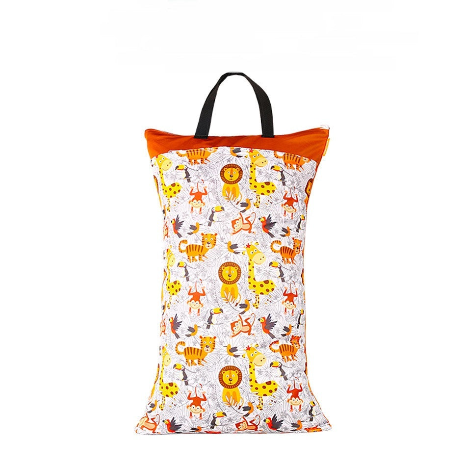 HKM-728275 Waterproof Diaper Storage Bag with Large Capacity for Baby Clothes and Accessories