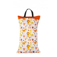 HKM-728275 Waterproof Diaper Storage Bag with Large Capacity for Baby Clothes and Accessories