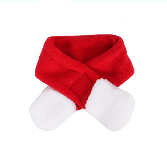 HKM-7282877 Small Christmas Pet Tiara with Adjustable Rabbit Hair Headband and Cotton Hat
