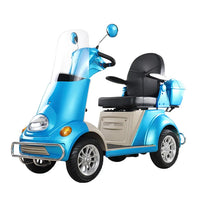 HKM-728467 EUROPA Four Wheel Electric Mobility Scooter for Elderly, 48V 20AH Battery, 40-50km Range, Max Speed Under 25km/h