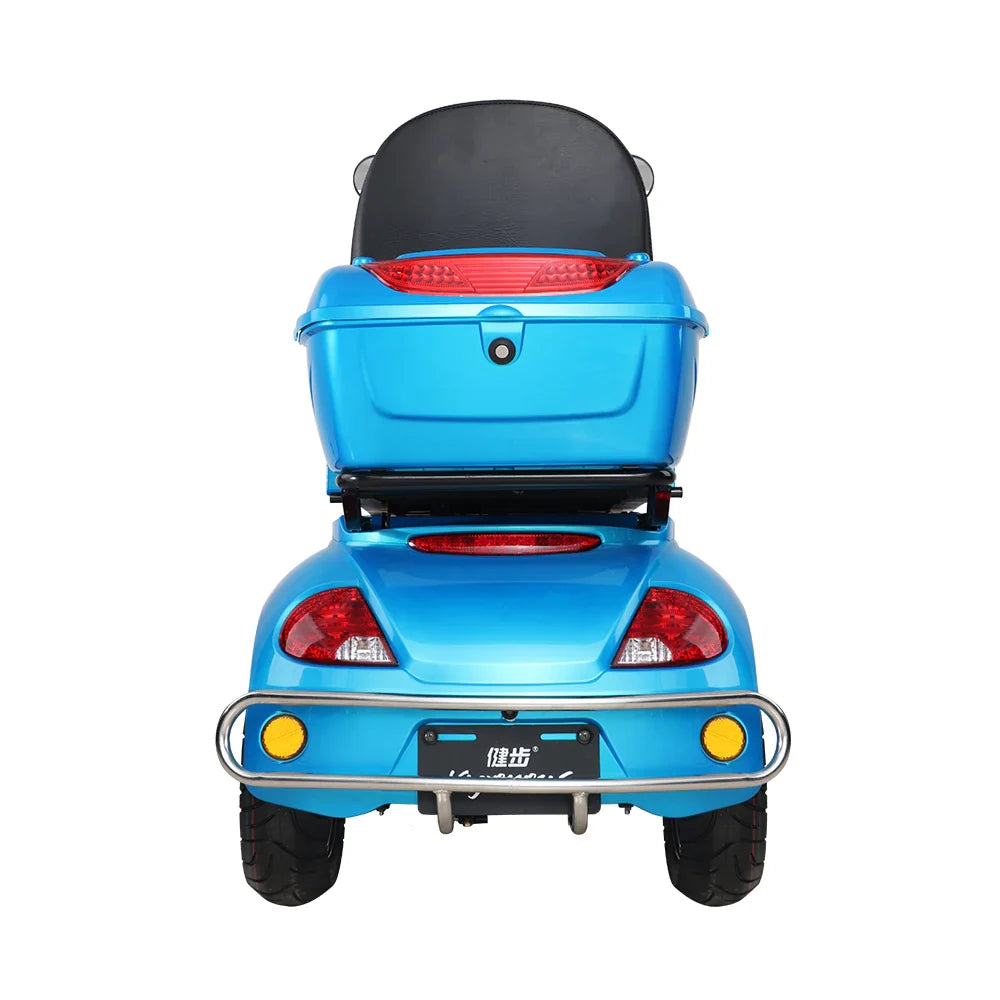 HKM-728467 EUROPA Four Wheel Electric Mobility Scooter for Elderly, 48V 20AH Battery, 40-50km Range, Max Speed Under 25km/h