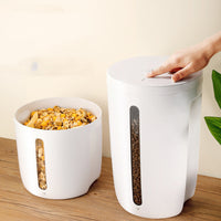 HKM-728467 Vacuum Sealed Storage Bucket for Pet Food - Moisture-Proof Snack Container (7L/12L)