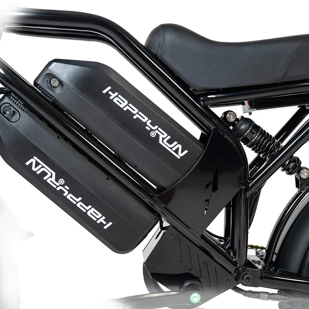 HKM-728531 Dual Battery 2000W Fast Electric Cargo Bike - Max Speed 60 km/h, 48V Streetbike