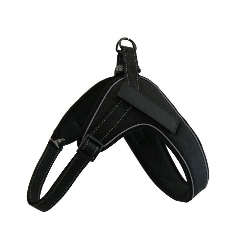HKM-7287101 Breathable Reflective Dog Harness Vest with Adjustable Metal Buckle and Personalized Fit