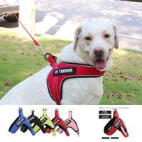 HKM-7287101 Breathable Reflective Dog Harness Vest with Adjustable Metal Buckle and Personalized Fit