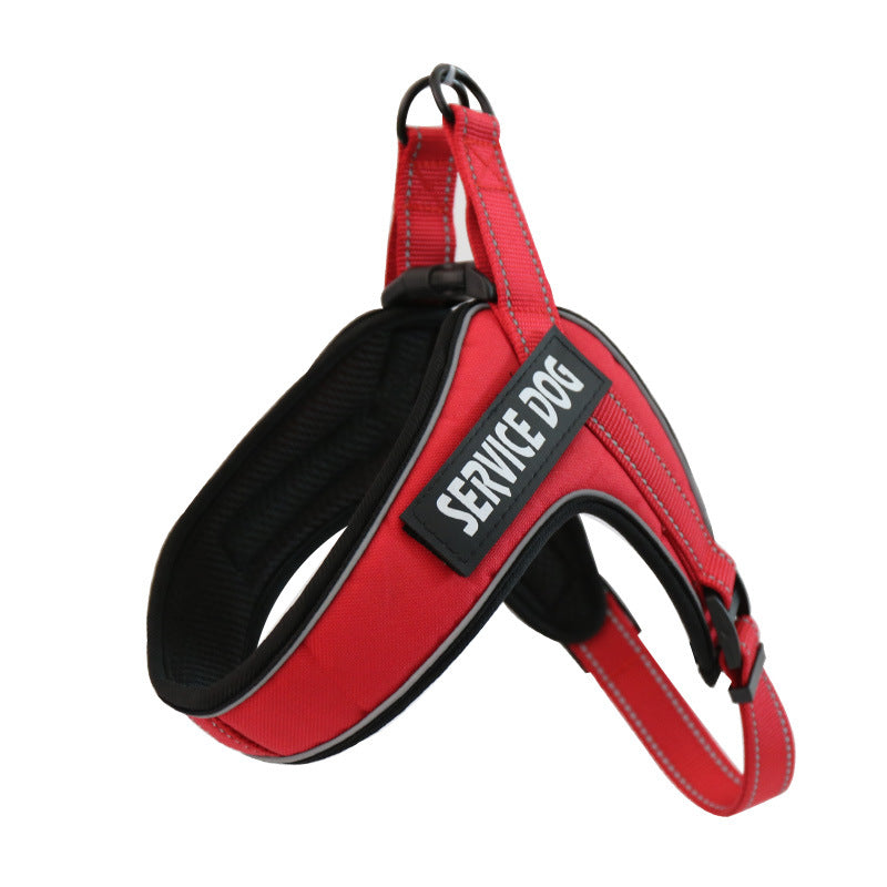 HKM-7287101 Breathable Reflective Dog Harness Vest with Adjustable Metal Buckle and Personalized Fit