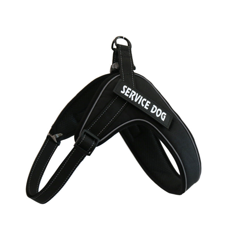 HKM-7287101 Breathable Reflective Dog Harness Vest with Adjustable Metal Buckle and Personalized Fit