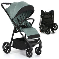 HKM-728787 Lightweight Aluminium Stroller for Newborns - Compact and Foldable Baby Pushchair