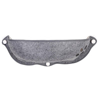 HKM-728915 Semi-Circular Felt Cat Nest for Window Sill with Cozy Cat Pad