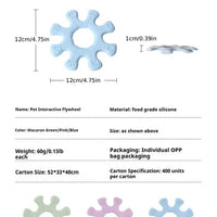 HKM-7290685 Interactive Flywheel Dog Frisbee Toy for Engaging Playtime and Stronger Bonds