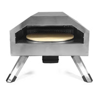 HKM-729107 Versatile Outdoor Gas Pizza Grill Oven - Rust-Resistant and Weatherproof Cooking Solution