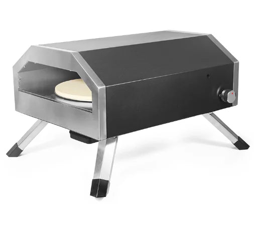 HKM-729107 Versatile Outdoor Gas Pizza Grill Oven - Rust-Resistant and Weatherproof Cooking Solution