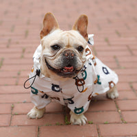 HKM-7295165 Waterproof Two-Legged Raincoat for Puppies - Casual Bear Suit, Multiple Sizes Available
