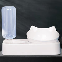 HKM-7296957 Anti-Tipping Dog and Cat Food Bowls - Plastic, Small & Large Sizes Available