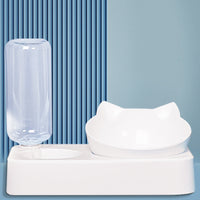 HKM-7296957 Anti-Tipping Dog and Cat Food Bowls - Plastic, Small & Large Sizes Available