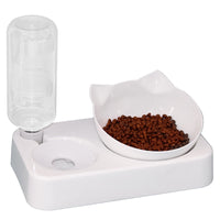 HKM-7296957 Anti-Tipping Dog and Cat Food Bowls - Plastic, Small & Large Sizes Available
