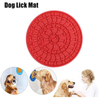HKM-7297597 Food Grade Silicone Dog Licking Pad for Treats and Anxiety Relief, Ideal for Dogs