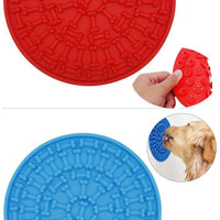 HKM-7297597 Food Grade Silicone Dog Licking Pad for Treats and Anxiety Relief, Ideal for Dogs