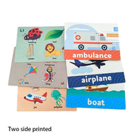HKM-729875 Custom Thickness Cardboard Learning Cards for Kids Education in Schools