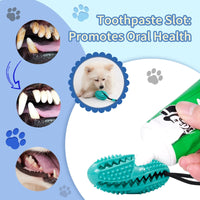 HKM-7300029 Suction Cup Dog Toy Ball for Molar Teeth Cleaning and Playtime