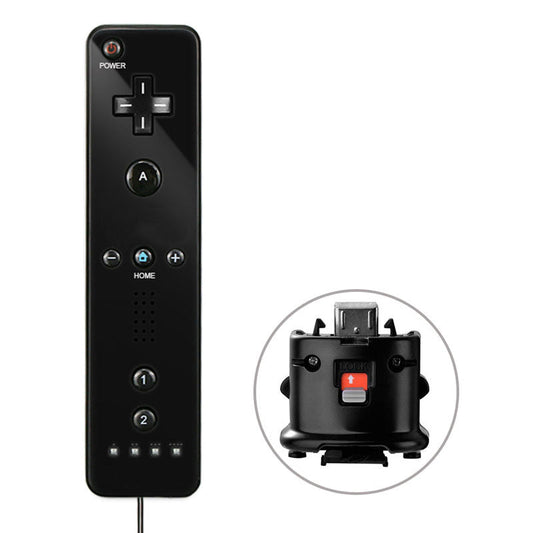 HKM-730067 Wii Wireless Gamepad - Ergonomic Design, No Built-in Accelerator, Compatible with Wii Console
