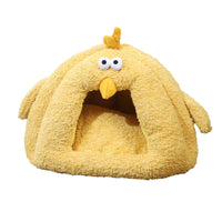 HKM-7300797 Cozy Cold-Proof Cat Nest for Fall and Winter - Available in Medium and Large Sizes