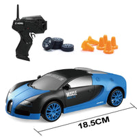 HKM-730195 1/24 Scale RC Electric Drift Racing Car, 4WD Remote Control Simulation Toy for Kids and Adults