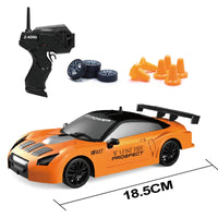 HKM-730195 1/24 Scale RC Electric Drift Racing Car, 4WD Remote Control Simulation Toy for Kids and Adults