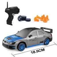 HKM-730195 1/24 Scale RC Electric Drift Racing Car, 4WD Remote Control Simulation Toy for Kids and Adults