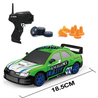HKM-730195 1/24 Scale RC Electric Drift Racing Car, 4WD Remote Control Simulation Toy for Kids and Adults