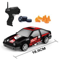 HKM-730195 1/24 Scale RC Electric Drift Racing Car, 4WD Remote Control Simulation Toy for Kids and Adults