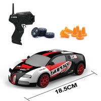 HKM-730195 1/24 Scale RC Electric Drift Racing Car, 4WD Remote Control Simulation Toy for Kids and Adults