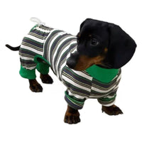 HKM-7302333 Striped Warm Vest for Dogs - Cozy Autumn and Winter Pet Clothing