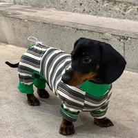HKM-7302333 Striped Warm Vest for Dogs - Cozy Autumn and Winter Pet Clothing