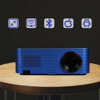 HKM-730259 Full HD LCD Projector with Wireless WiFi, Android OS, 3600 Lumens, Dual Frequency, 60-150 Inch Projection