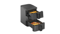 HKM-730323 Dual Core 10L Air Fryer with Upper and Lower Cooking Functions, Efficient Home Air Oven