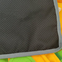 HKM-7303357 Sniff Pad for Dogs, Polar Fleece Snuffle Mat, 80x60CM, Yellow, Educational Toy