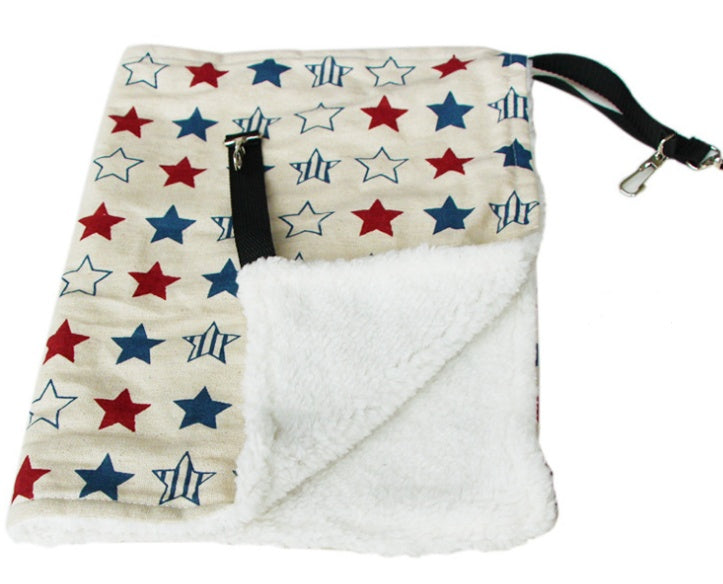 HKM-7304125 Cozy Double-Sided Cat Hammock with Cool-Sensing Fabric for Winter Use