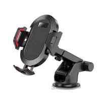 HKM-730451 Universal Auto Lock Car Phone Holder for Air Outlet – Safe Driving, Fits 5CM-8.5CM Devices