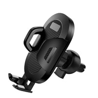 HKM-730451 Universal Auto Lock Car Phone Holder for Air Outlet – Safe Driving, Fits 5CM-8.5CM Devices