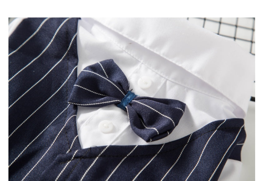 HKM-7304893 Casual Suit Shirts for Dogs and Cats ¨C Thin Buttoned Design in Multiple Colors