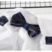 HKM-7304893 Casual Suit Shirts for Dogs and Cats ¨C Thin Buttoned Design in Multiple Colors