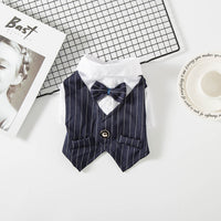 HKM-7304893 Casual Suit Shirts for Dogs and Cats ¨C Thin Buttoned Design in Multiple Colors
