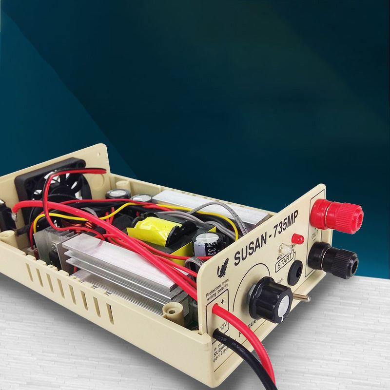 HKM-730579 12V Power Saving Boost Converter, sUSAN-835MP, 1200W Actual, 2500W Rated, for 12V20AH Battery Systems