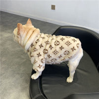 HKM-7306941 Fleece Lined Dog Coat for Corgis and Shiba Inus - Warm and Comfortable Pet Clothing