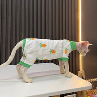 HKM-7307581 All-Season Cat Clothes, Anti-Lint, Four-Legged Style, Polyester Material, Available in Various Sizes and Colors