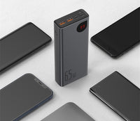 HKM-730771 High-Capacity 20000mAh PD Two-Way Fast Charging Power Bank with Alloy Shell