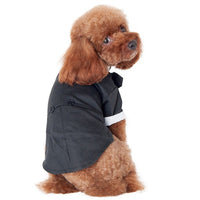 HKM-7308861 Cozy Cotton Pet Suit for Golden Retrievers - Stylish Fall/Winter Outfit