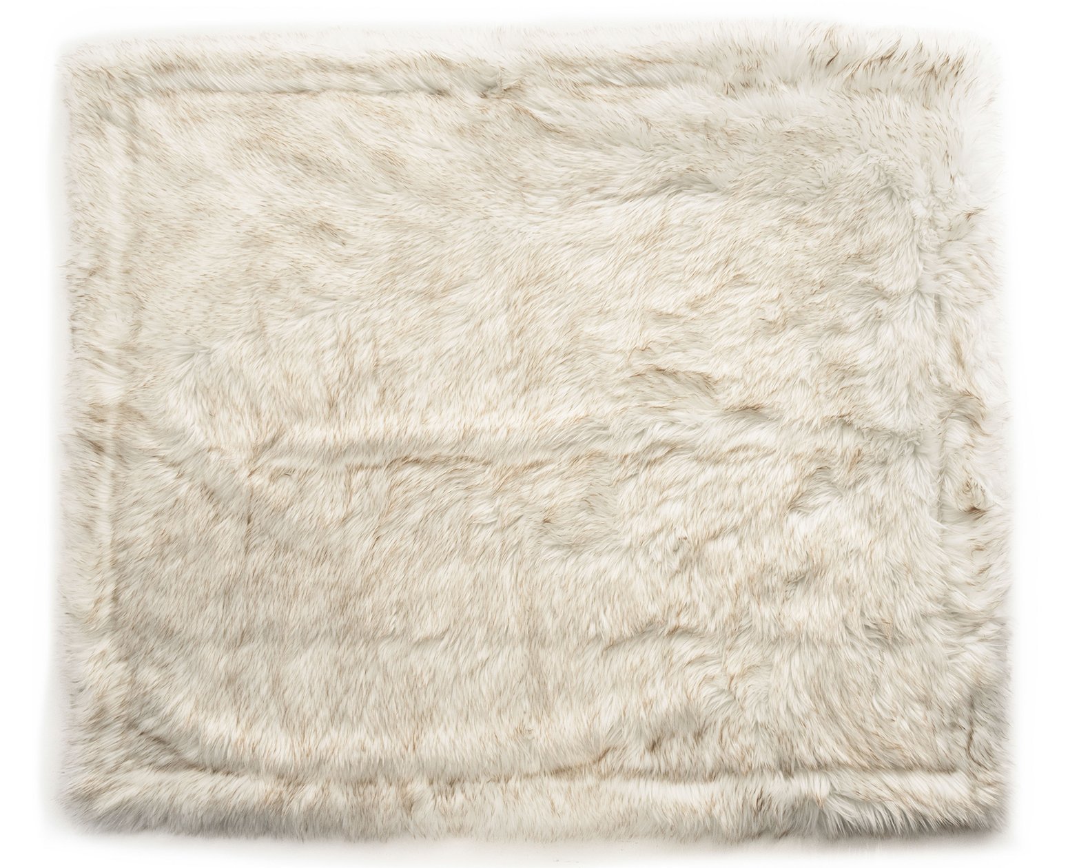 HKM-7309117 Luxurious Winter Warm Pet Pad for Dogs and Small Animals, Ideal for Couch, Car, and Travel, Grey/White/Leopard