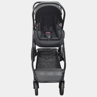 HKM-731091 4-in-1 High One Handed Folding Baby Stroller with Safety Seat